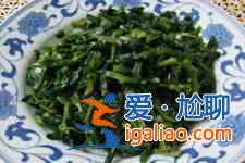 凉拌橄榄菜的做法？