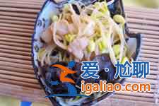 炒黄豆芽的做法？