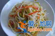 炒黄豆芽的做法？
