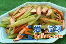 芹菜香干怎么做？