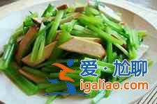芹菜香干怎么做？