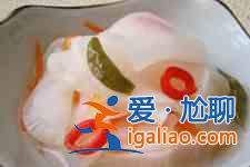 爽口萝卜的做法？