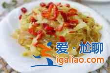 圆白菜炒粉丝的做法？
