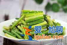 炒蒜苗的做法？