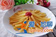 炸土豆条的做法？