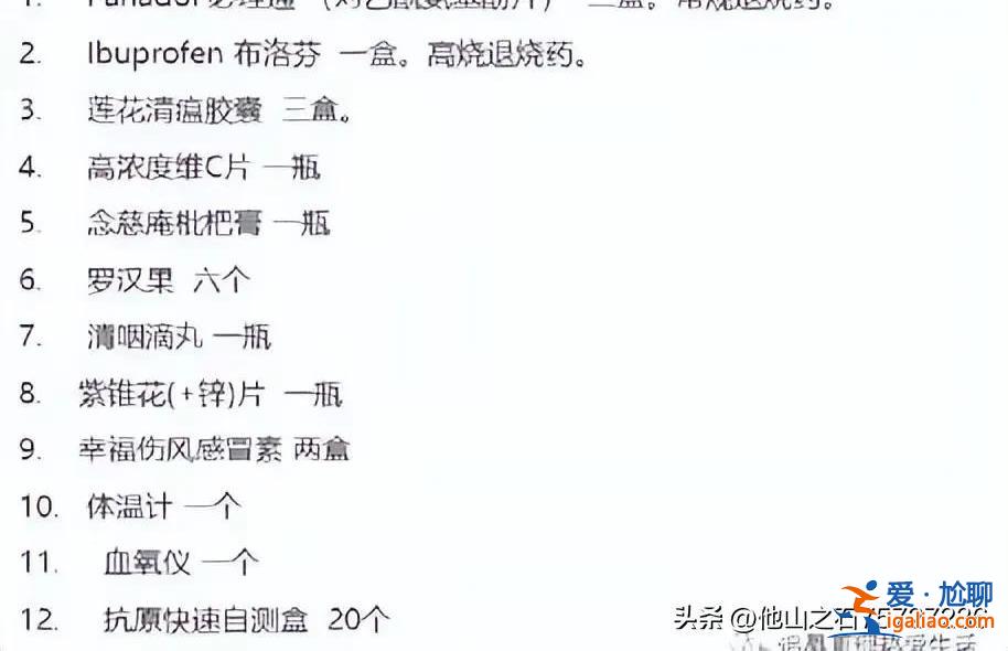 网传各类“新冠药品清单” 按清单买药靠谱吗？？