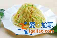 醋溜土豆丝怎么做？
