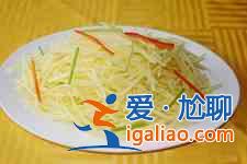 凉拌土豆丝怎么做？