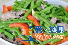 炒豆角的家常做法？