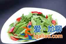 炒荷兰豆的家常做法？