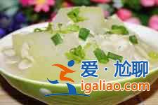 虾皮冬瓜的做法？