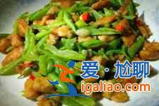 四季豆炒肉的做法介绍？