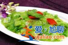 清炒苦瓜？