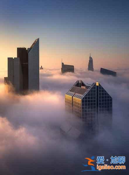 【迪拜美景】美摄影师拍摄迪拜摩天大楼？