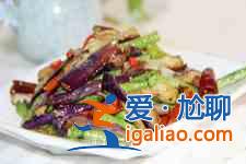 干煸茄子豆角的做法？