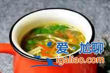 金针菇汤？