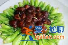 香菇菜心的做法？