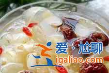 白木耳红枣汤的做法？