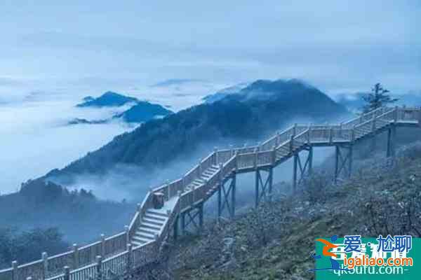 大明山景区冰凌雾凇什么时候出现 12月26至28日将出现？