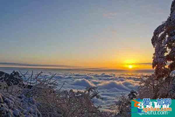 大明山景区冰凌雾凇什么时候出现 12月26至28日将出现？
