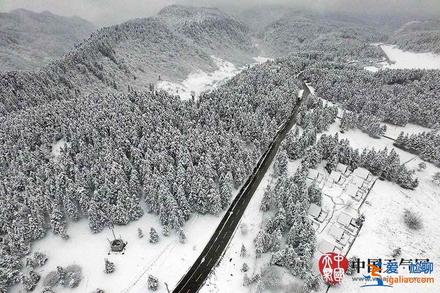 独家航拍重庆仙女山雪后美景？