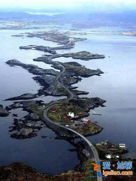 挪威海滨“死亡公路”  国家级的旅游线路？