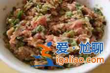 鲜肉馄饨馅的做法？