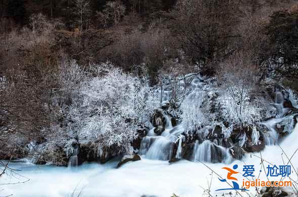 九寨沟的冬景，看见就是赚到了！？