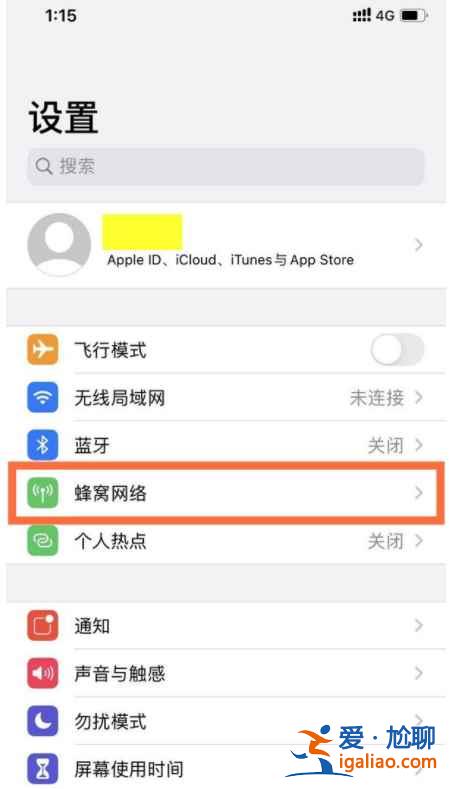 苹果12数据网络在哪？