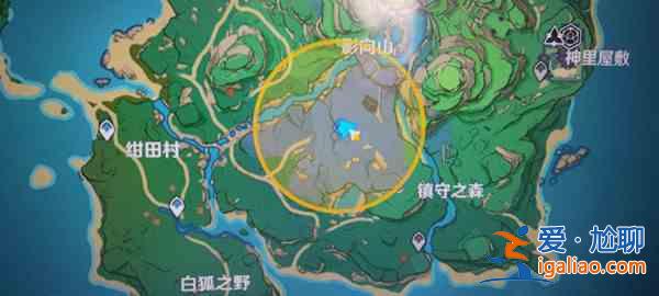 原神荒废神社位置图示 稻妻荒废神社地图位置图解攻略？