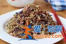 如何做炒面？