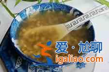 绿豆汤做法？