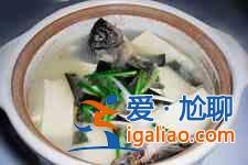 海带豆腐汤的做？