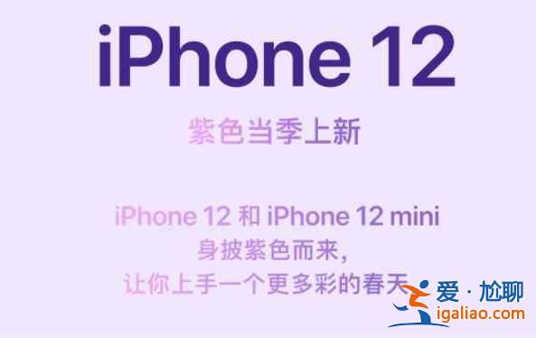 iphone12紫色版多少钱？