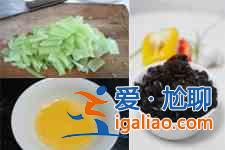 莴笋炒鸡蛋的做法？