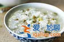 大米绿豆粥怎么做？