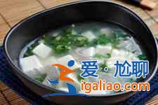 荠菜豆腐羹的做法？