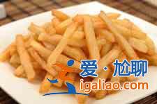 怎样炸薯条？