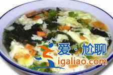 紫菜鸡蛋汤？