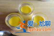 鸡蛋布丁的做法？