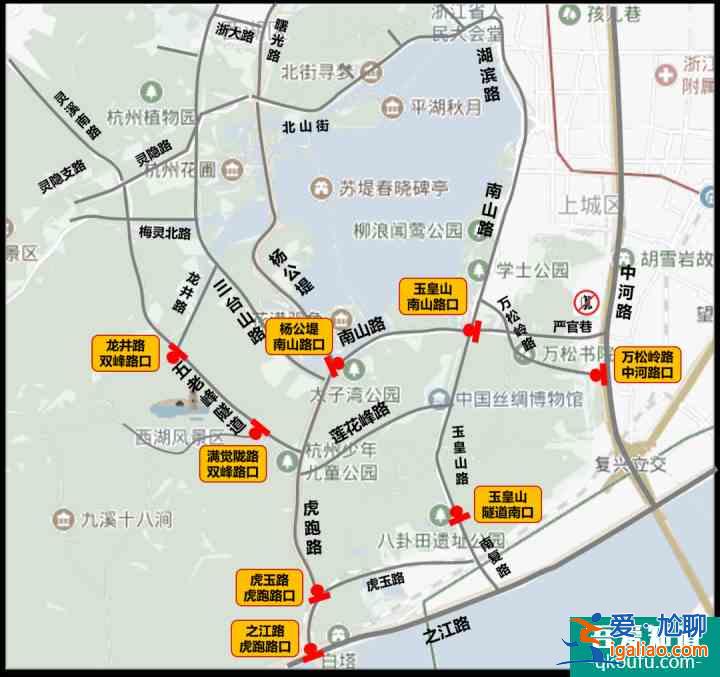 西湖景区迎来旅游旺季 杭州交警送你一份踏青攻略？