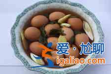 煮茶叶蛋的方法？