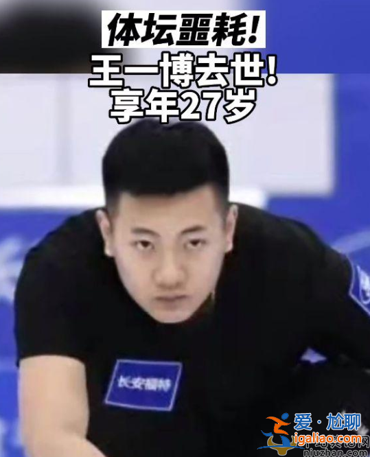 27岁王一博因病去世！曾获全国冠军 网友留言搞笑又痛心