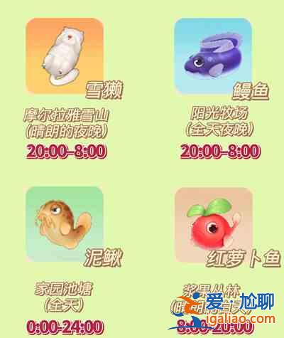 摩尔庄园泥鳅钓鱼点位置大全 泥鳅钓鱼获取方法攻略？
