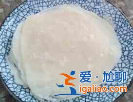 薄饼皮的做法？