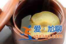 川贝炖雪梨的做法？