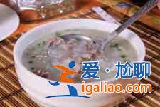 皮蛋瘦肉粥？