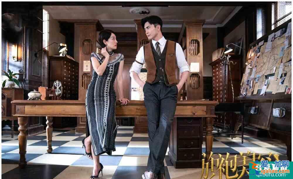 旗袍美探马伊琍上演旗袍风，张雨绮客串旗袍复古波纹头造型美呆了？