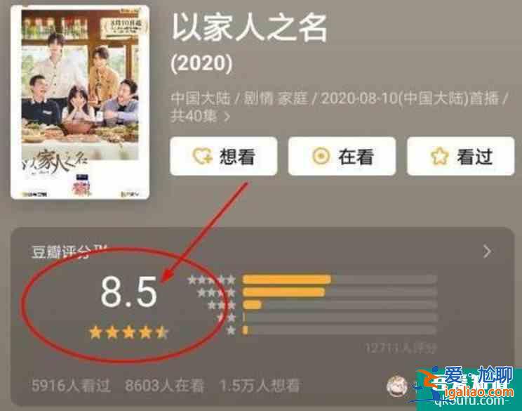 《以家人之名》或成芒果年冠剧？口碑变差收视率却走高？