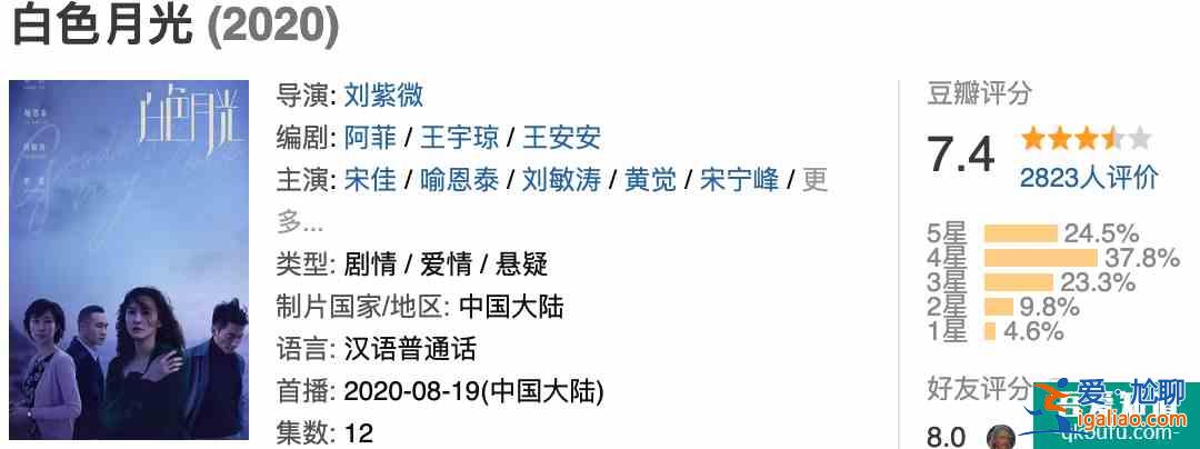 白色月光：95％男性不敢让伴侣看的悬疑出轨剧，精彩在哪？？